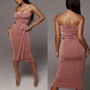 Jluxlabel mauve everyway dress